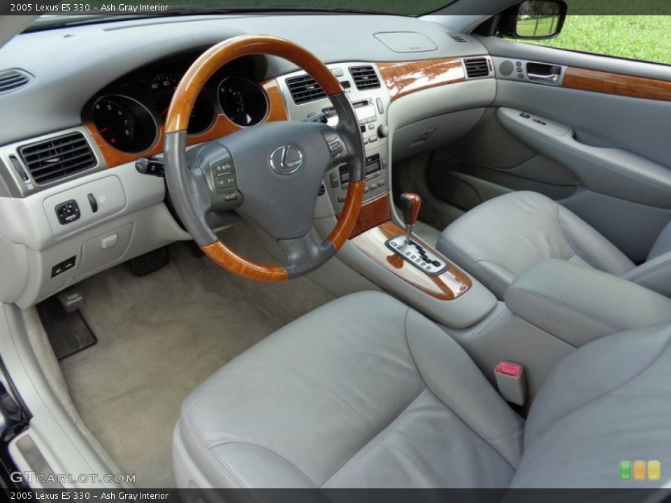 Ash Gray 2005 Lexus ES Interiors