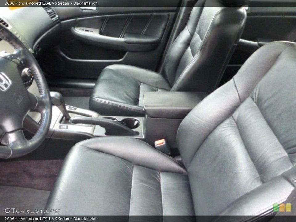 Black Interior Photo for the 2006 Honda Accord EX-L V6 Sedan #89353354