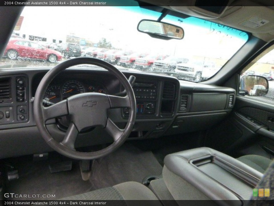 Dark Charcoal Interior Prime Interior for the 2004 Chevrolet Avalanche 1500 4x4 #89355118