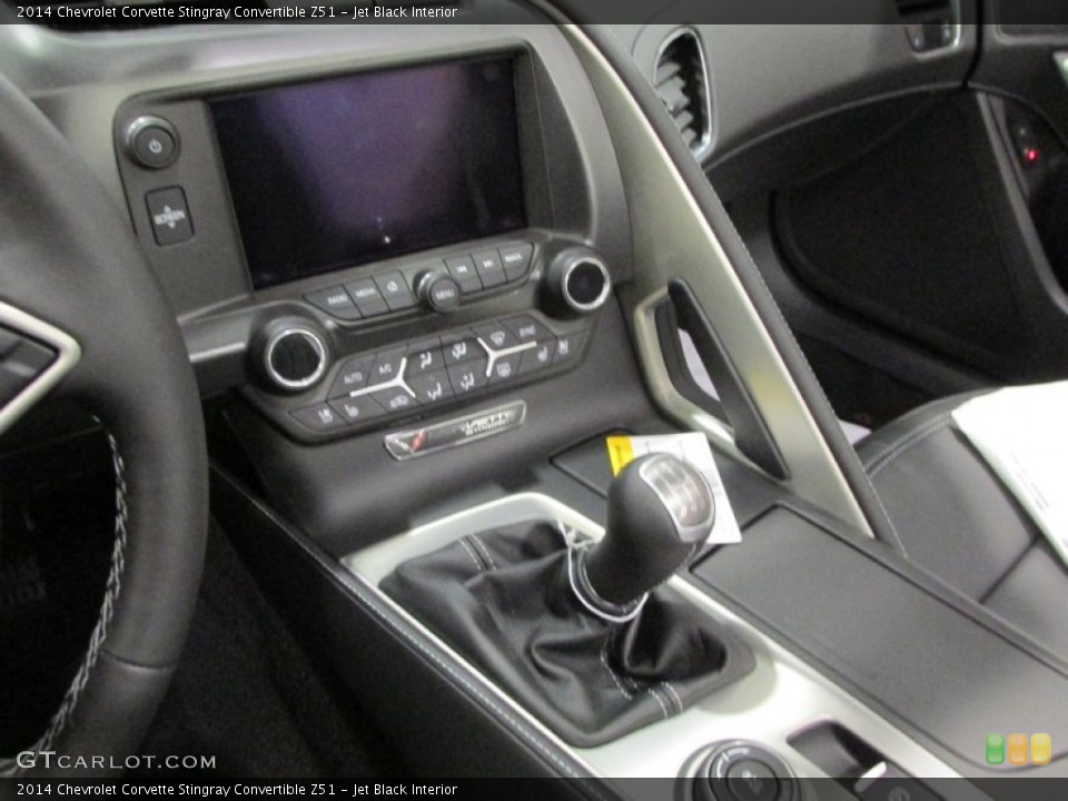 Jet Black Interior Transmission for the 2014 Chevrolet Corvette Stingray Convertible Z51 #89355445