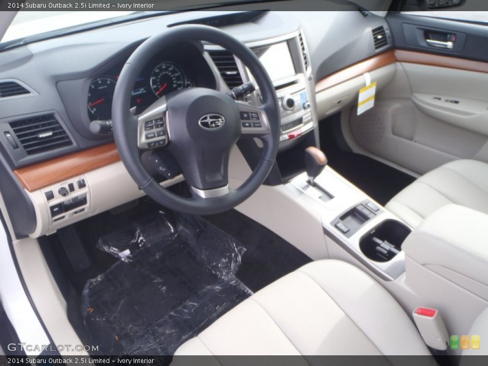 Ivory Interior Photo for the 2014 Subaru Outback 2.5i Limited #89355940