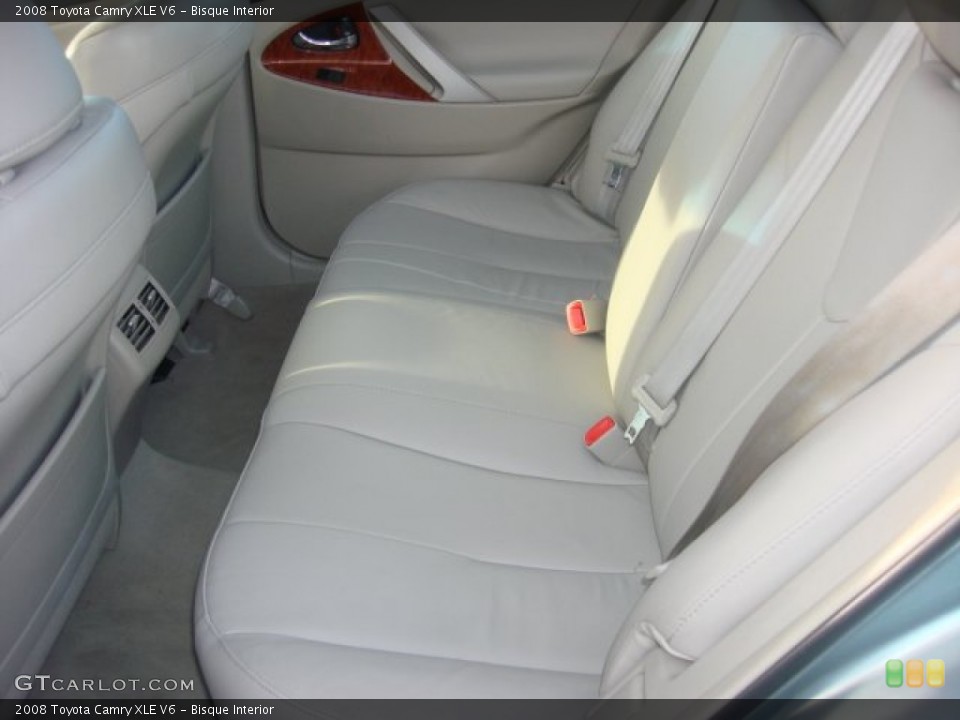 Bisque Interior Rear Seat for the 2008 Toyota Camry XLE V6 #89361737