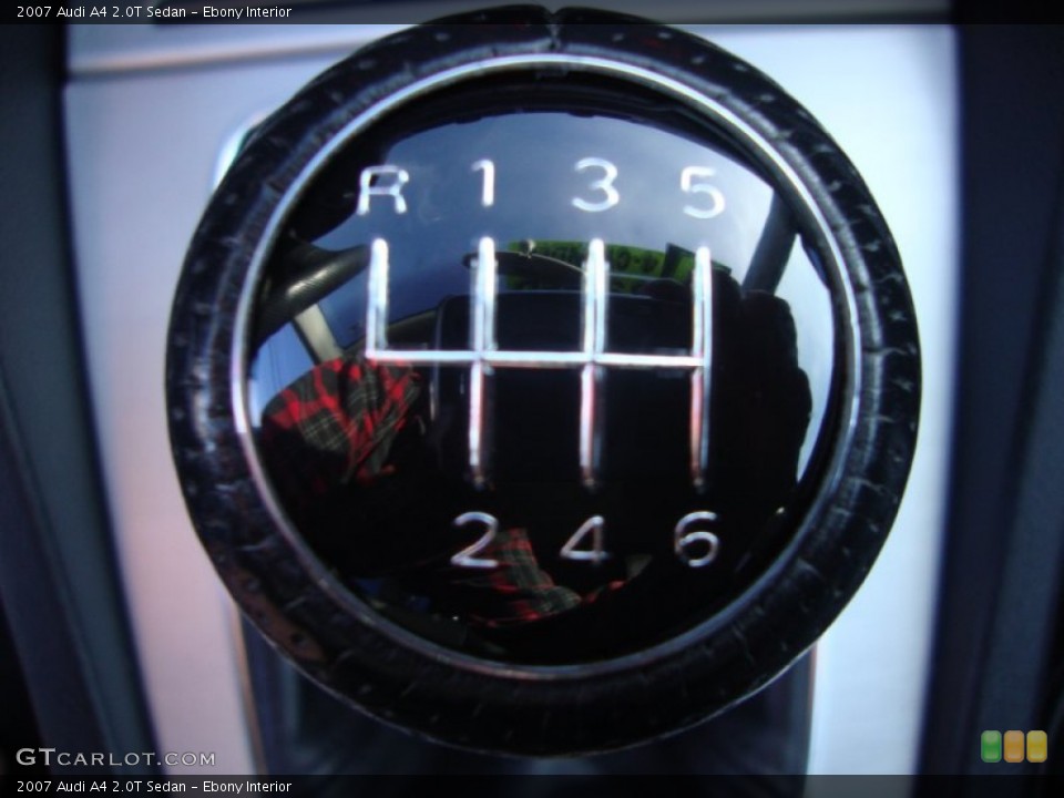 Ebony Interior Transmission for the 2007 Audi A4 2.0T Sedan #89361741