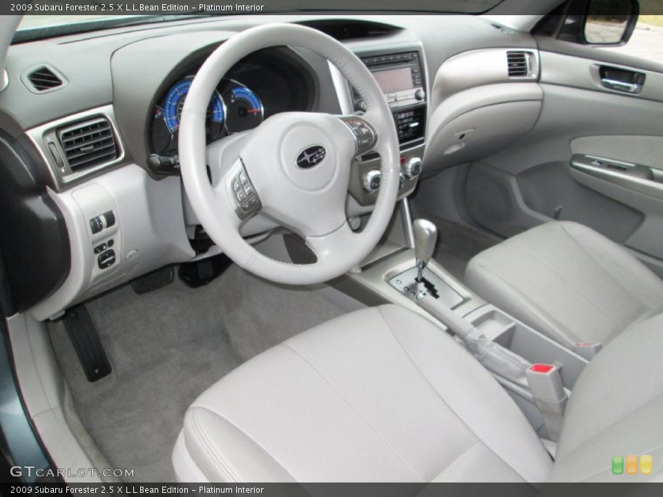 Platinum 2009 Subaru Forester Interiors