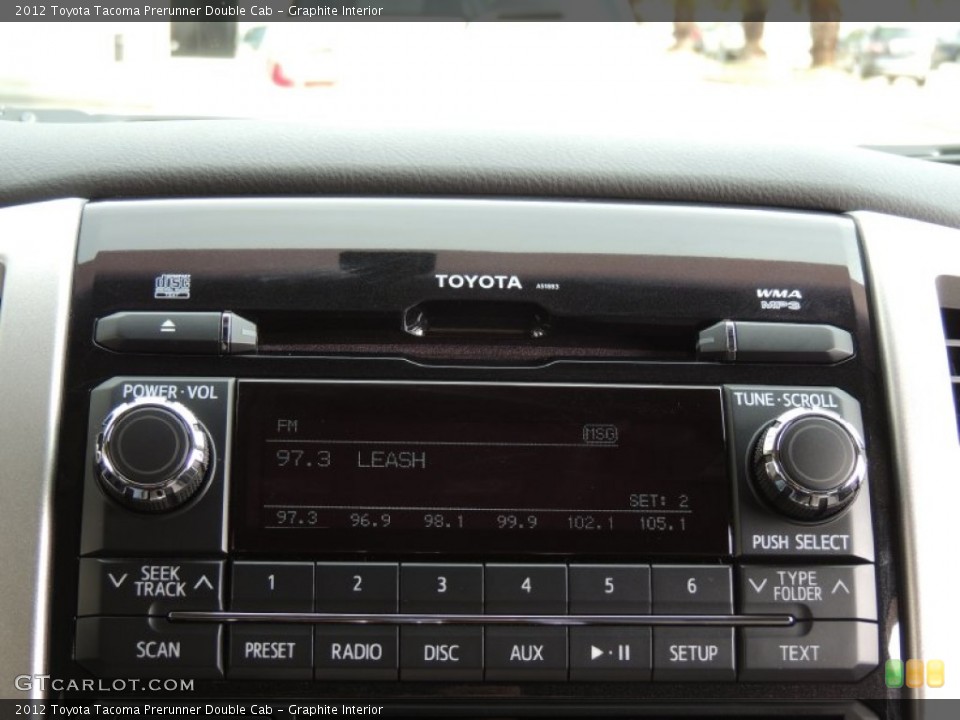 Graphite Interior Audio System for the 2012 Toyota Tacoma Prerunner Double Cab #89364814