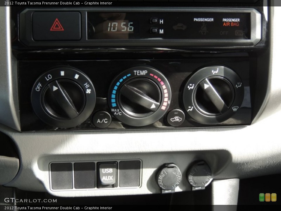 Graphite Interior Controls for the 2012 Toyota Tacoma Prerunner Double Cab #89364838