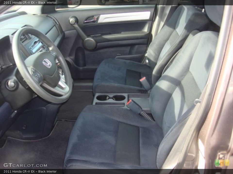 Black Interior Photo for the 2011 Honda CR-V EX #89365378