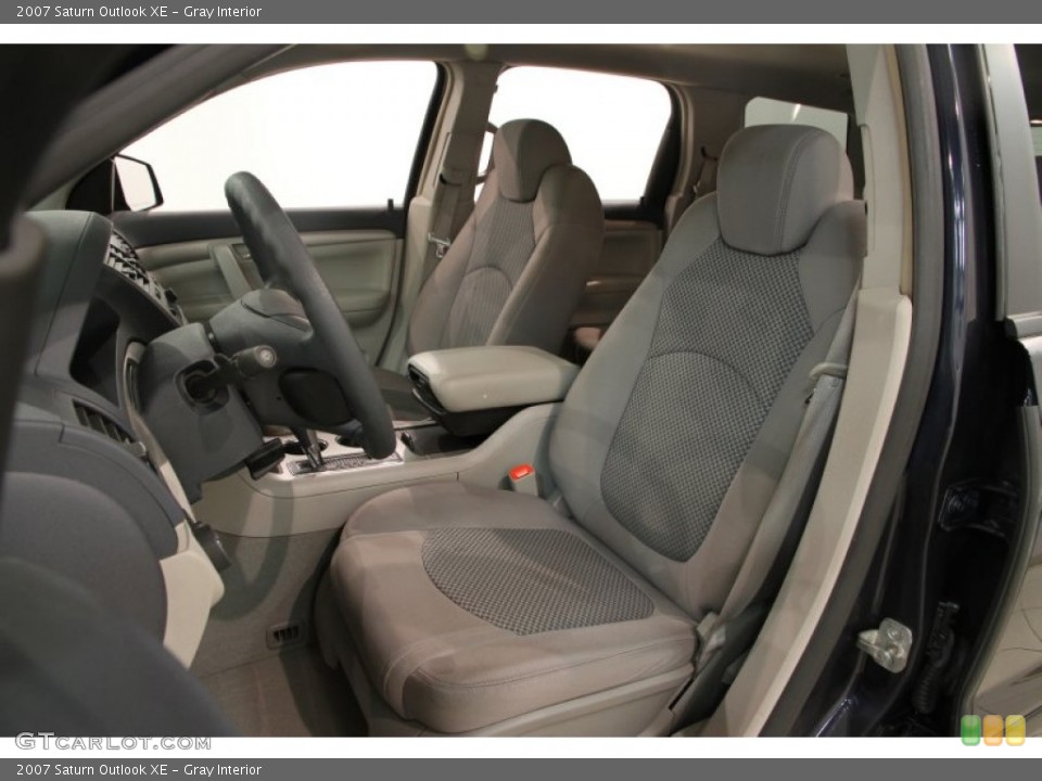 Gray Interior Front Seat for the 2007 Saturn Outlook XE #89365789