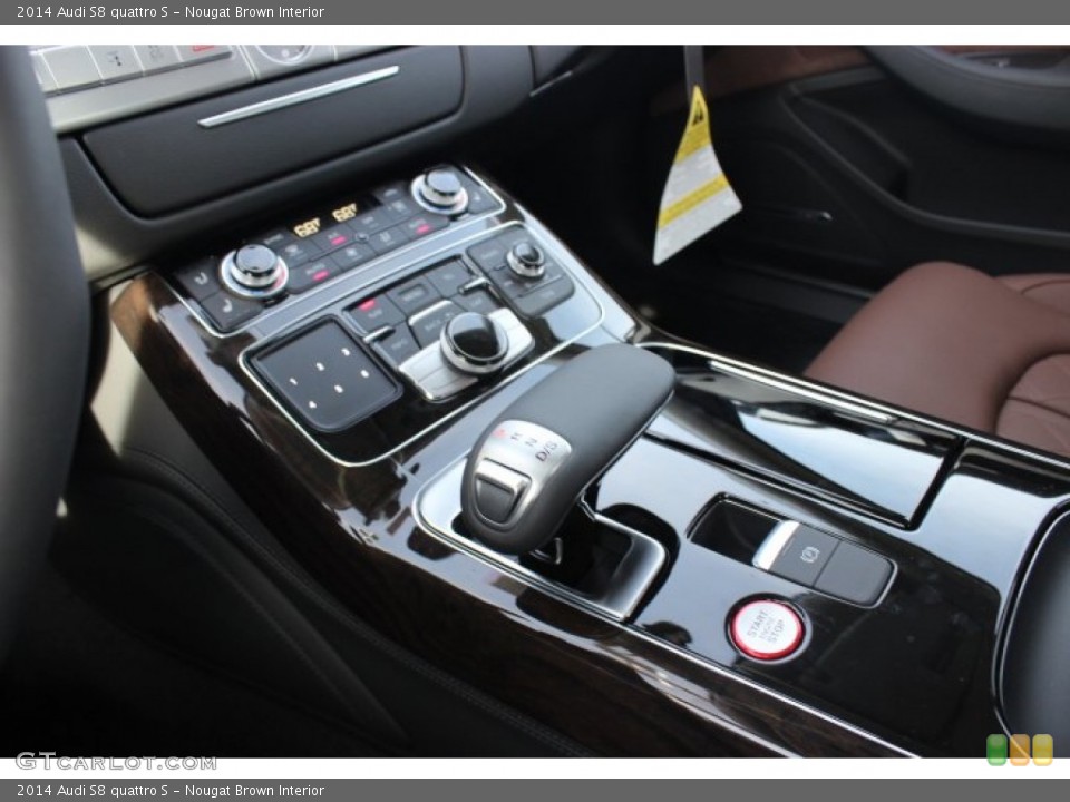 Nougat Brown Interior Transmission for the 2014 Audi S8 quattro S #89365825