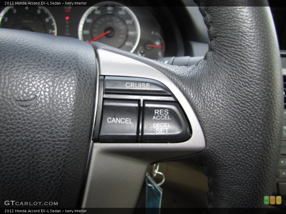 Ivory Interior Controls for the 2012 Honda Accord EX-L Sedan #89366458
