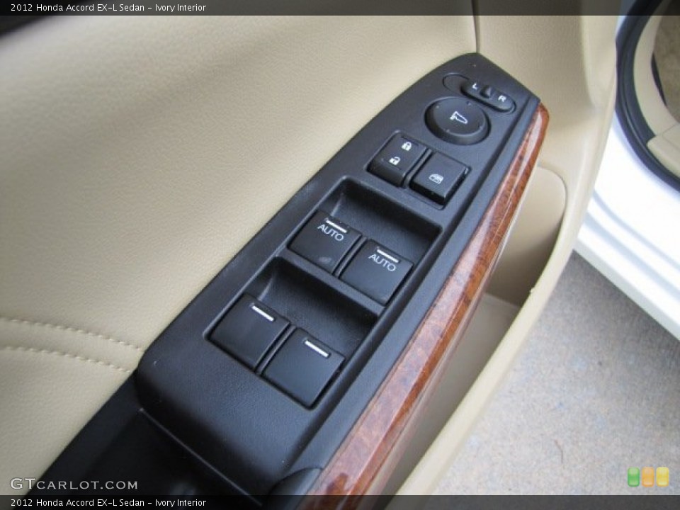 Ivory Interior Controls for the 2012 Honda Accord EX-L Sedan #89367076