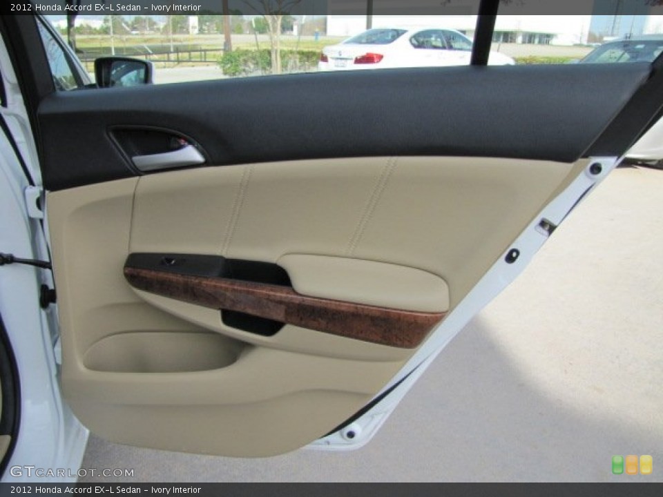 Ivory Interior Door Panel for the 2012 Honda Accord EX-L Sedan #89367121