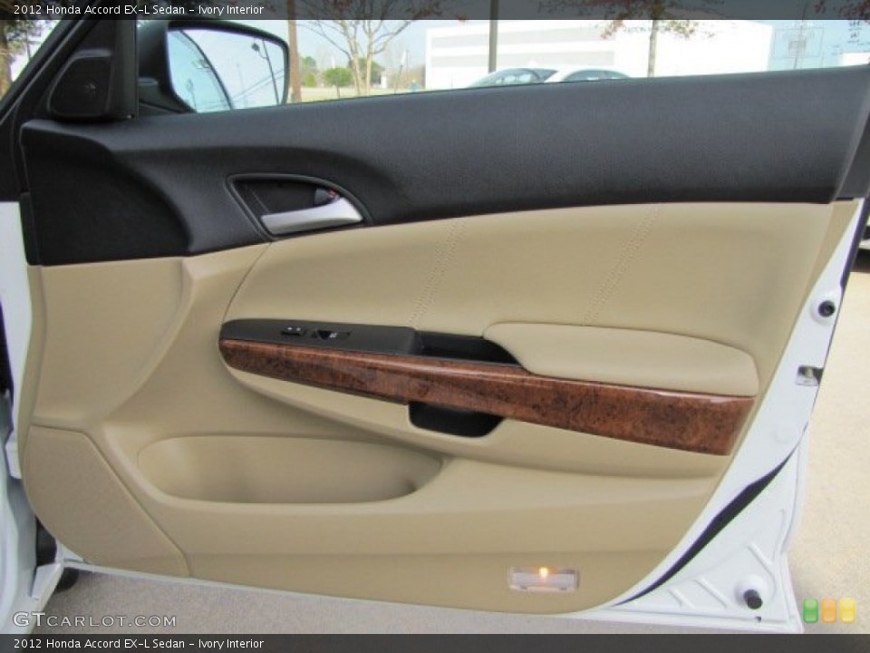 Ivory Interior Door Panel for the 2012 Honda Accord EX-L Sedan #89367145