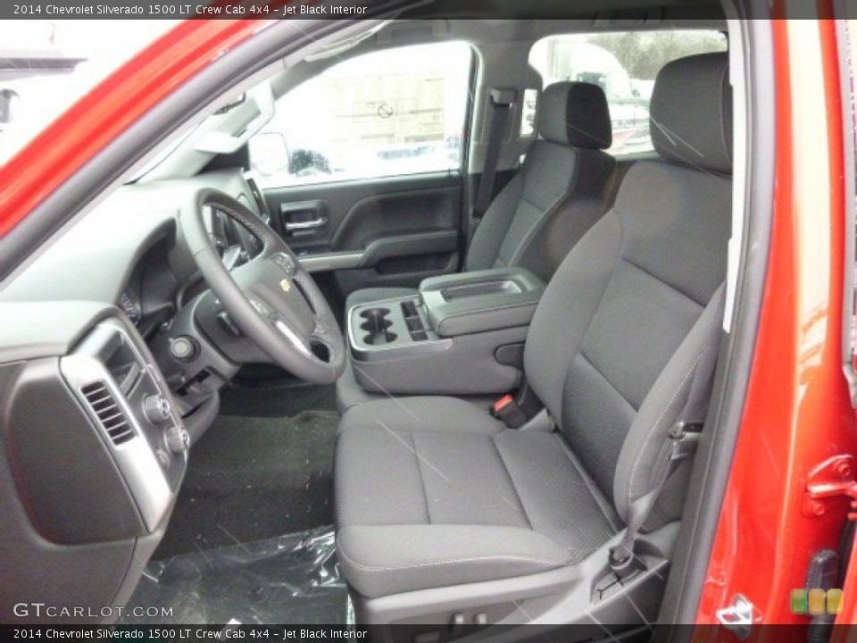 Jet Black Interior Front Seat for the 2014 Chevrolet Silverado 1500 LT Crew Cab 4x4 #89367706