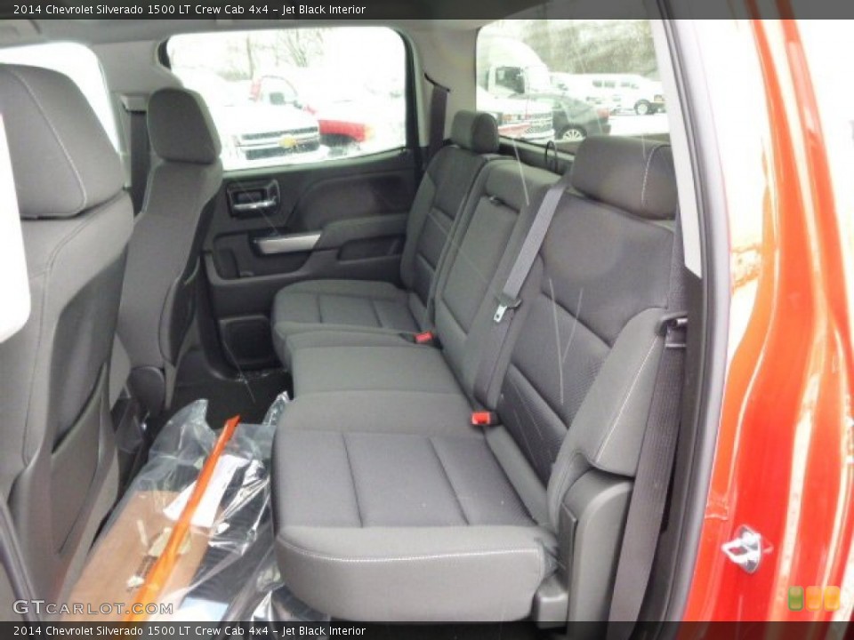 Jet Black Interior Rear Seat for the 2014 Chevrolet Silverado 1500 LT Crew Cab 4x4 #89367733