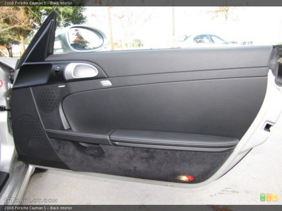 Black Interior Door Panel for the 2008 Porsche Cayman S #89369773