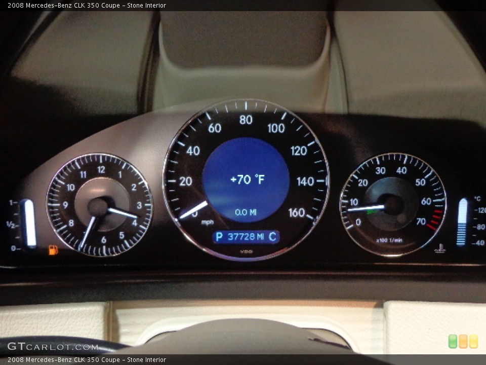 Stone Interior Gauges for the 2008 Mercedes-Benz CLK 350 Coupe #89370994