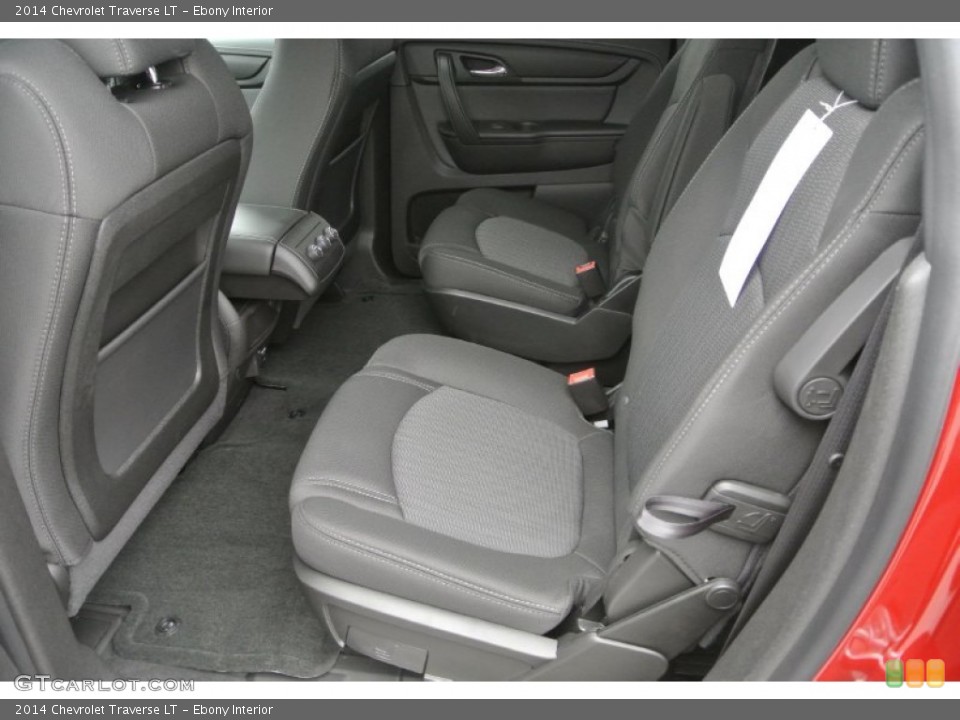 Ebony Interior Rear Seat for the 2014 Chevrolet Traverse LT #89375920