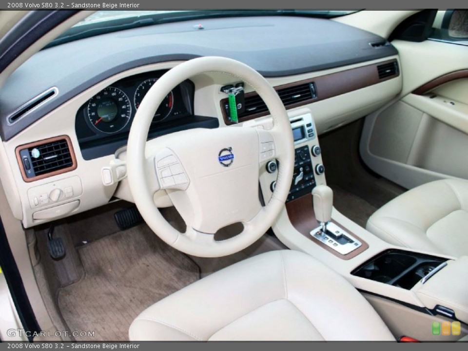 Sandstone Beige Interior Prime Interior for the 2008 Volvo S80 3.2 #89377351