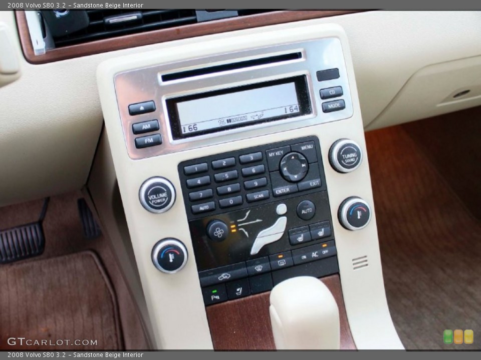 Sandstone Beige Interior Controls for the 2008 Volvo S80 3.2 #89377444