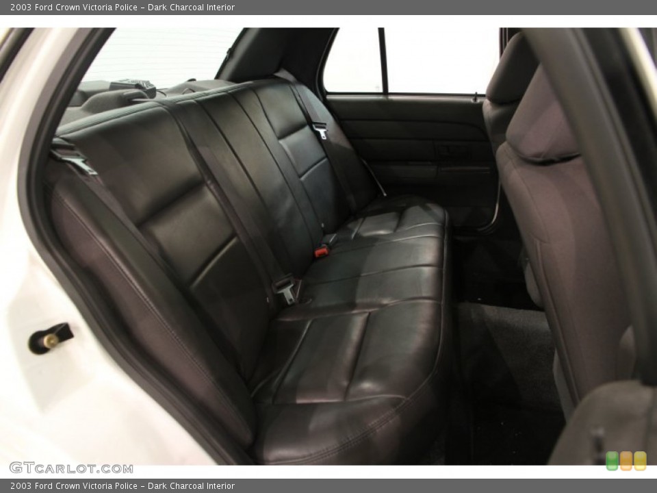 Dark Charcoal Interior Rear Seat for the 2003 Ford Crown Victoria Police #89378332