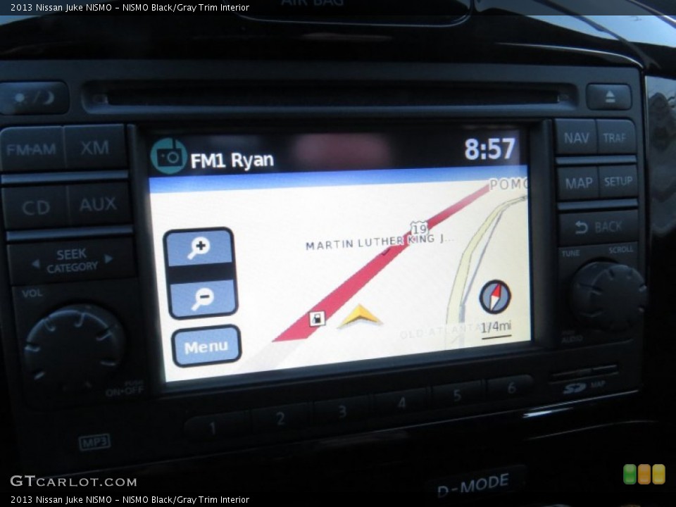 NISMO Black/Gray Trim Interior Navigation for the 2013 Nissan Juke NISMO #89382762