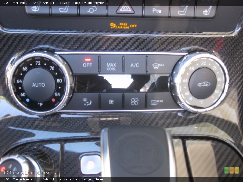 Black designo Interior Controls for the 2013 Mercedes-Benz SLS AMG GT Roadster #89383032