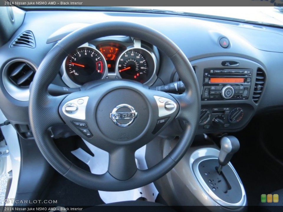 Black Interior Dashboard for the 2014 Nissan Juke NISMO AWD #89383095