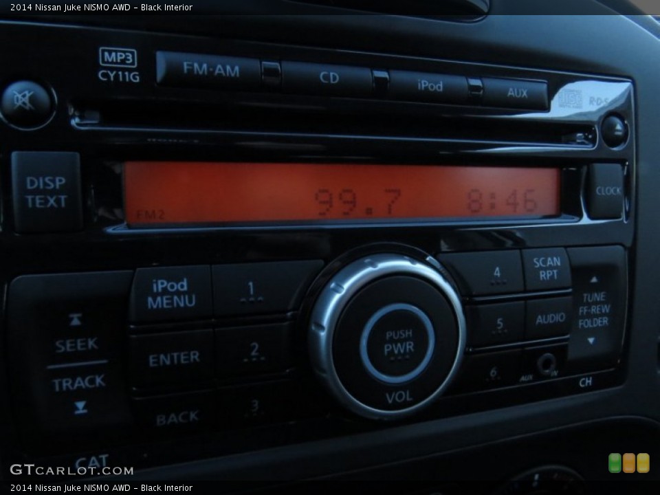 Black Interior Audio System for the 2014 Nissan Juke NISMO AWD #89383203