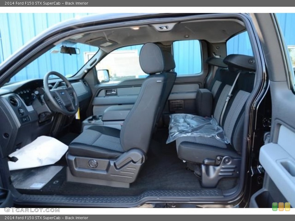 Black Interior Photo for the 2014 Ford F150 STX SuperCab #89385189