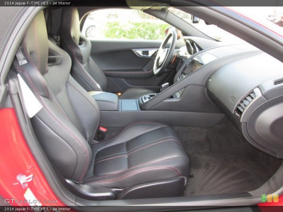 Jet Interior Front Seat for the 2014 Jaguar F-TYPE V8 S #89390340