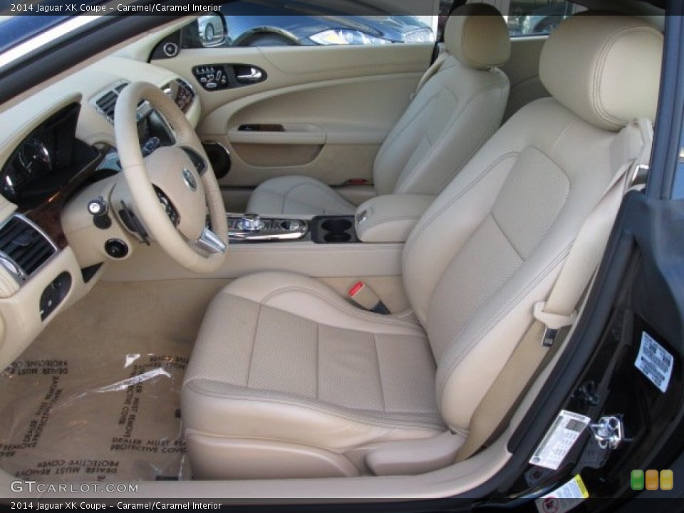 Caramel/Caramel Interior Photo for the 2014 Jaguar XK Coupe #89390709