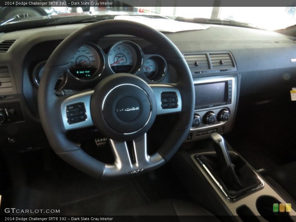 Dark Slate Gray Interior Dashboard for the 2014 Dodge Challenger SRT8 392 #89390871