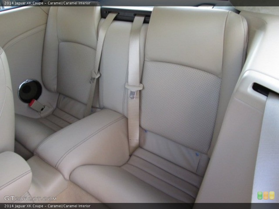 Caramel/Caramel Interior Rear Seat for the 2014 Jaguar XK Coupe #89390919