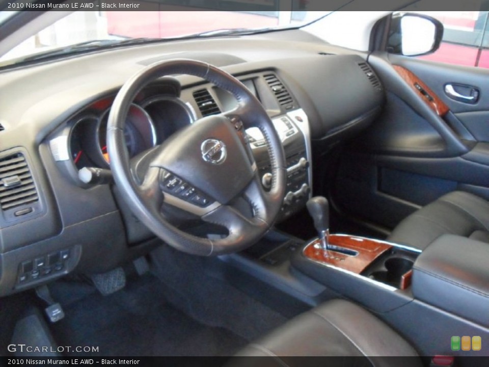 Black Interior Prime Interior for the 2010 Nissan Murano LE AWD #89393418