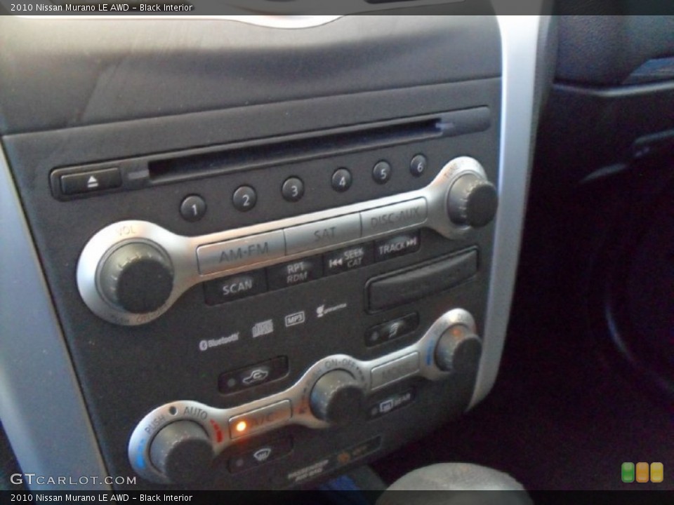 Black Interior Controls for the 2010 Nissan Murano LE AWD #89393709