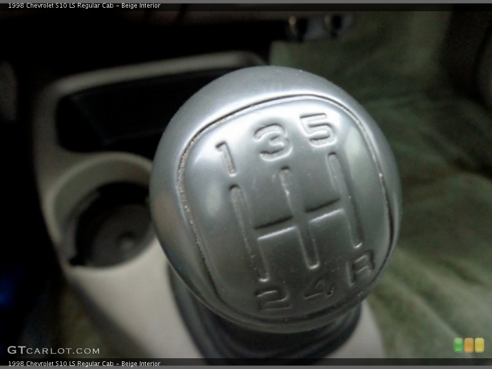 Beige Interior Transmission for the 1998 Chevrolet S10 LS Regular Cab #89397906