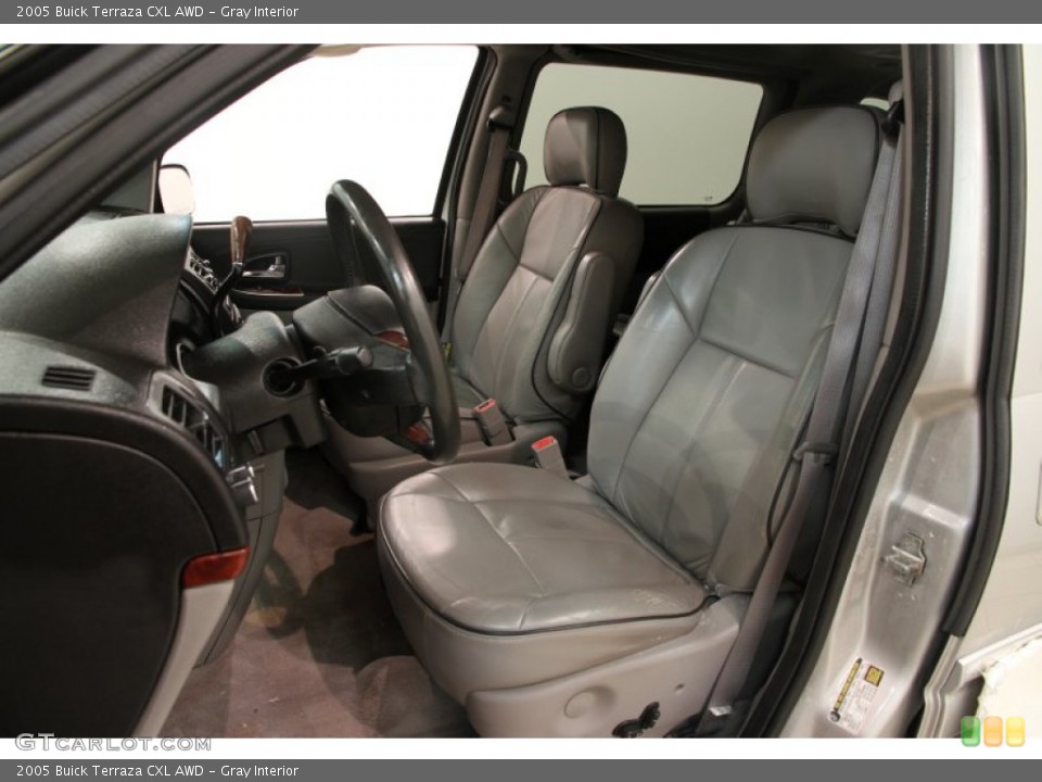 Gray Interior Front Seat for the 2005 Buick Terraza CXL AWD #89398299