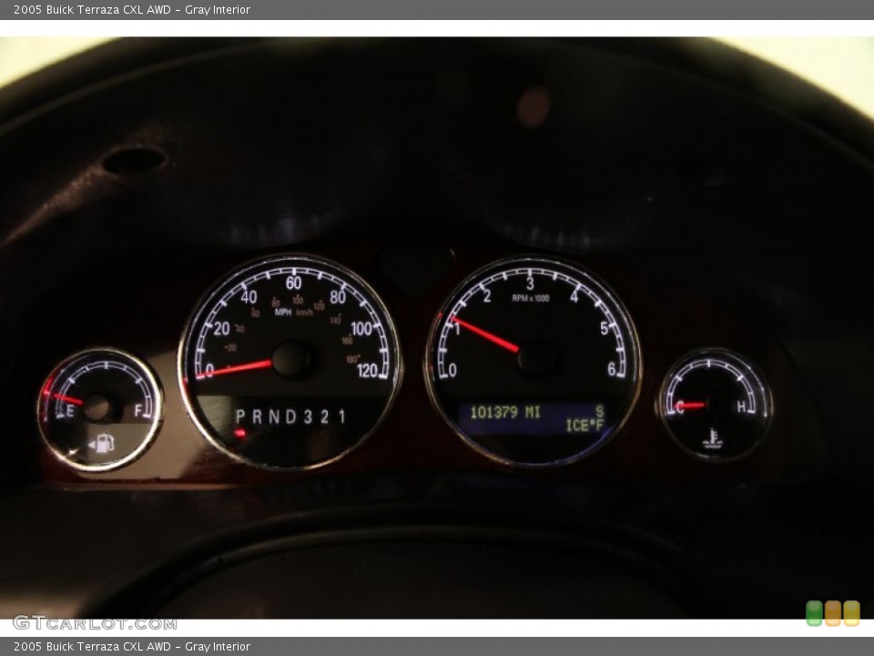 Gray Interior Gauges for the 2005 Buick Terraza CXL AWD #89398341