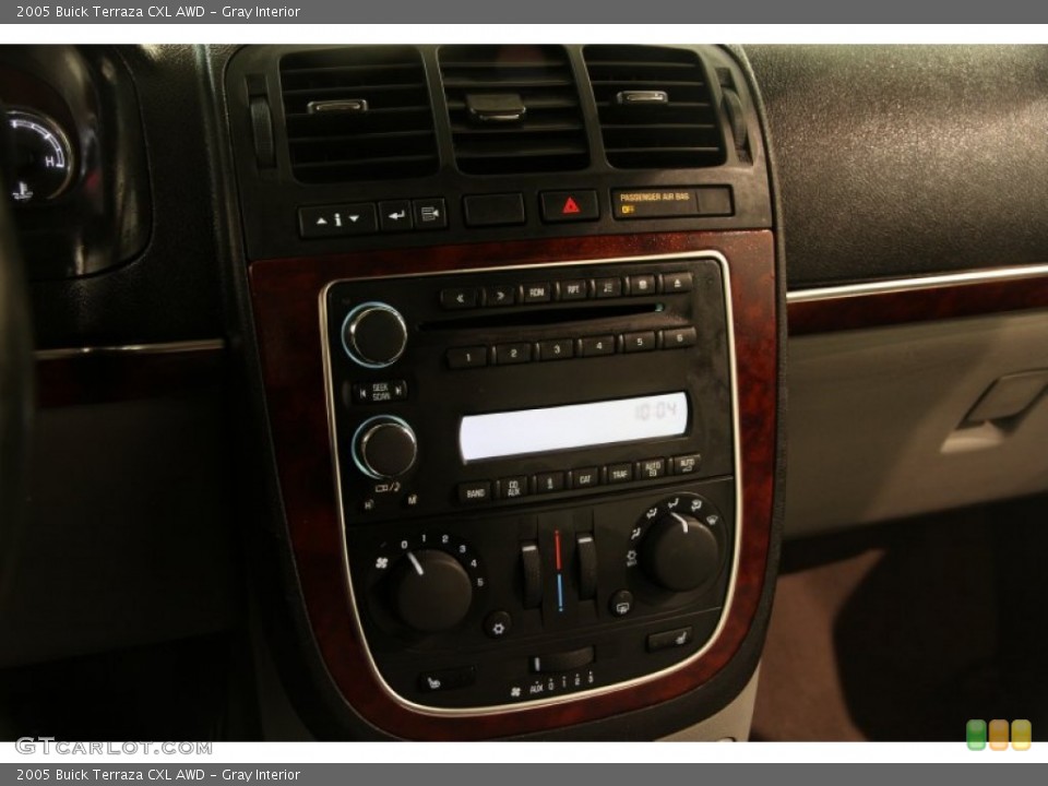 Gray Interior Controls for the 2005 Buick Terraza CXL AWD #89398389