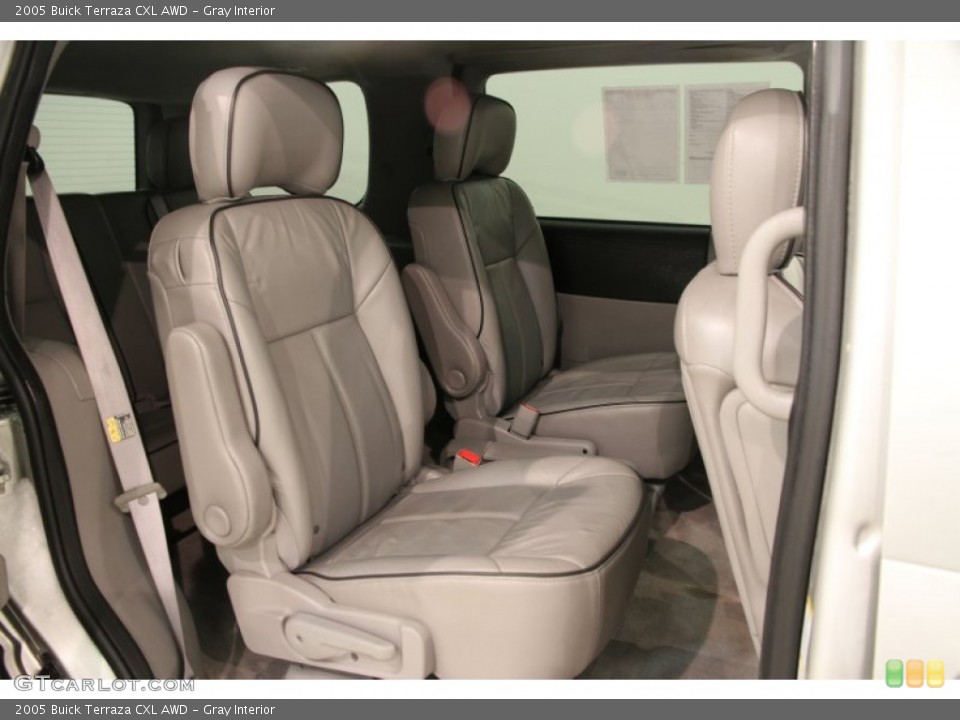 Gray Interior Rear Seat for the 2005 Buick Terraza CXL AWD #89398440