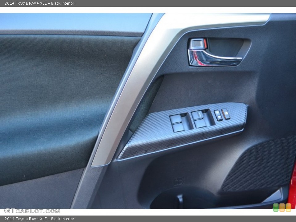 Black Interior Controls for the 2014 Toyota RAV4 XLE #89405876