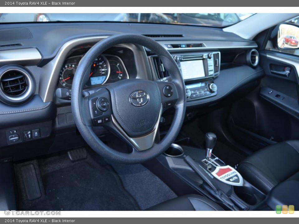 Black Interior Photo for the 2014 Toyota RAV4 XLE #89405910