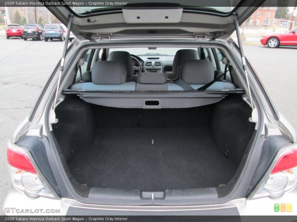 Graphite Gray Interior Trunk for the 2006 Subaru Impreza Outback Sport Wagon #89407824