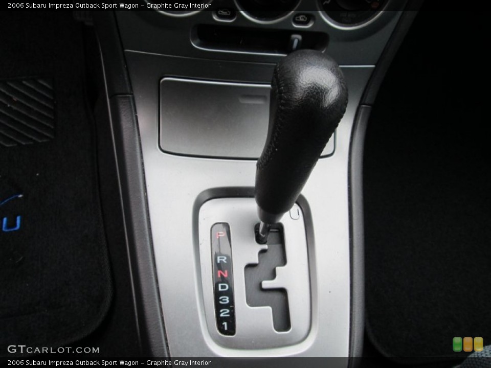 Graphite Gray Interior Transmission for the 2006 Subaru Impreza Outback Sport Wagon #89407912