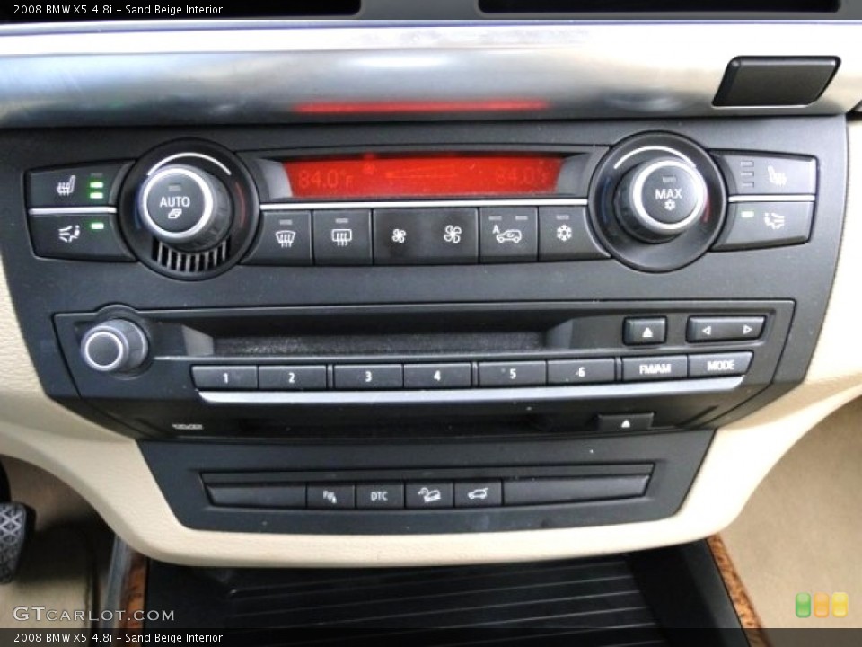 Sand Beige Interior Controls for the 2008 BMW X5 4.8i #89413043