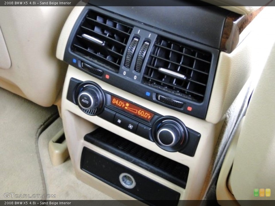 Sand Beige Interior Controls for the 2008 BMW X5 4.8i #89413202
