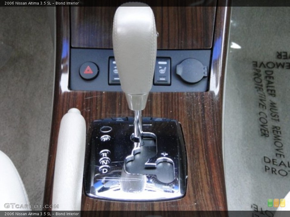 Blond Interior Transmission for the 2006 Nissan Altima 3.5 SL #89414342
