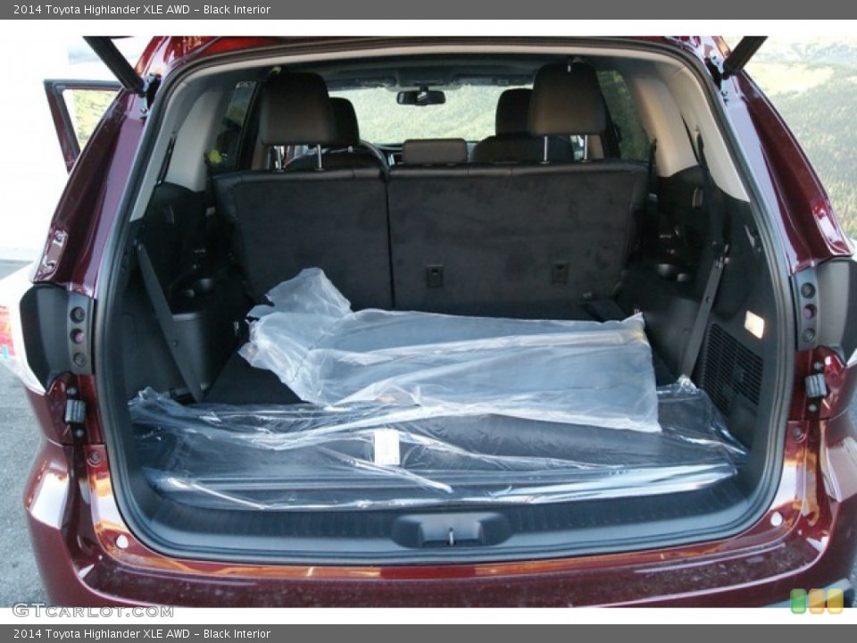 Black Interior Trunk for the 2014 Toyota Highlander XLE AWD #89414657