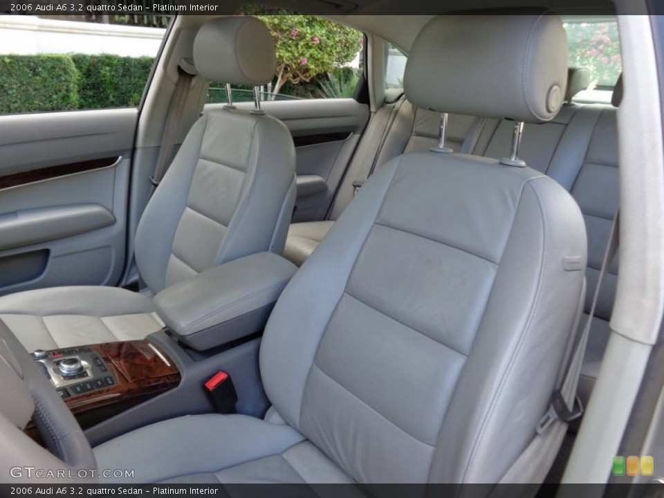 Platinum Interior Photo for the 2006 Audi A6 3.2 quattro Sedan #89417850